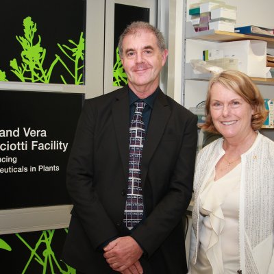 Professor David Craik and Professor Marilyn Anderson